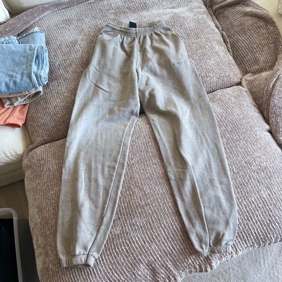 Iets Frans Pants - Urban Outfitters Beige/Taupe Track Joggers
